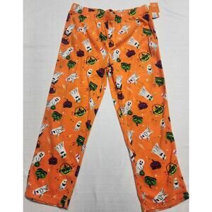 Halloween pumpkin pajama pants Large men's by Hyde and eek boutique
